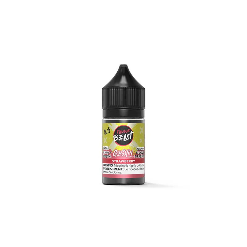 Gushin Strawberry Salt by Flavour Beast E-Liquid