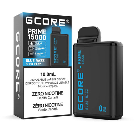 GCore Prime 15K 0 mg - Blue Razz