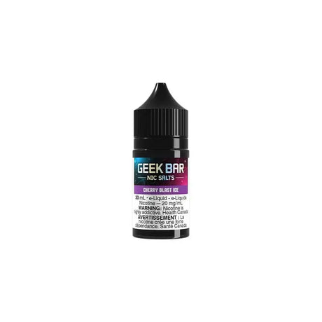 Geek Bar - Cherry Blast Ice - E-liquide Salt Nic, 30 ml