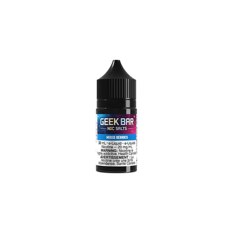 Geek Bar - Mélange de baies - E-liquide Salt Nic, 30 ml