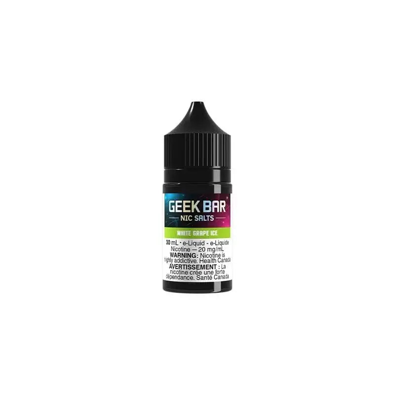 Geek Bar - White Grape Ice - E-liquide Salt Nic, 30 ml