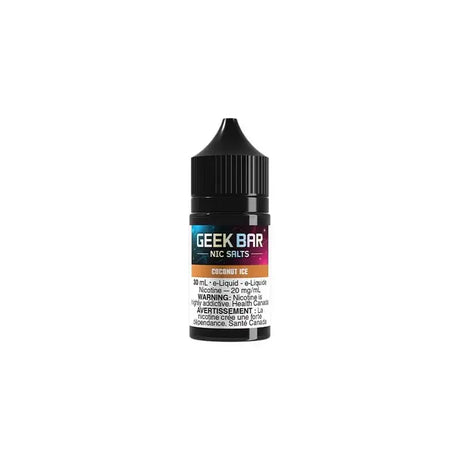 Geek Bar - Coconut Ice - 30mL Salt Nic E-Liquid - Salt Nic E-Liquid - Vapeshop Mania