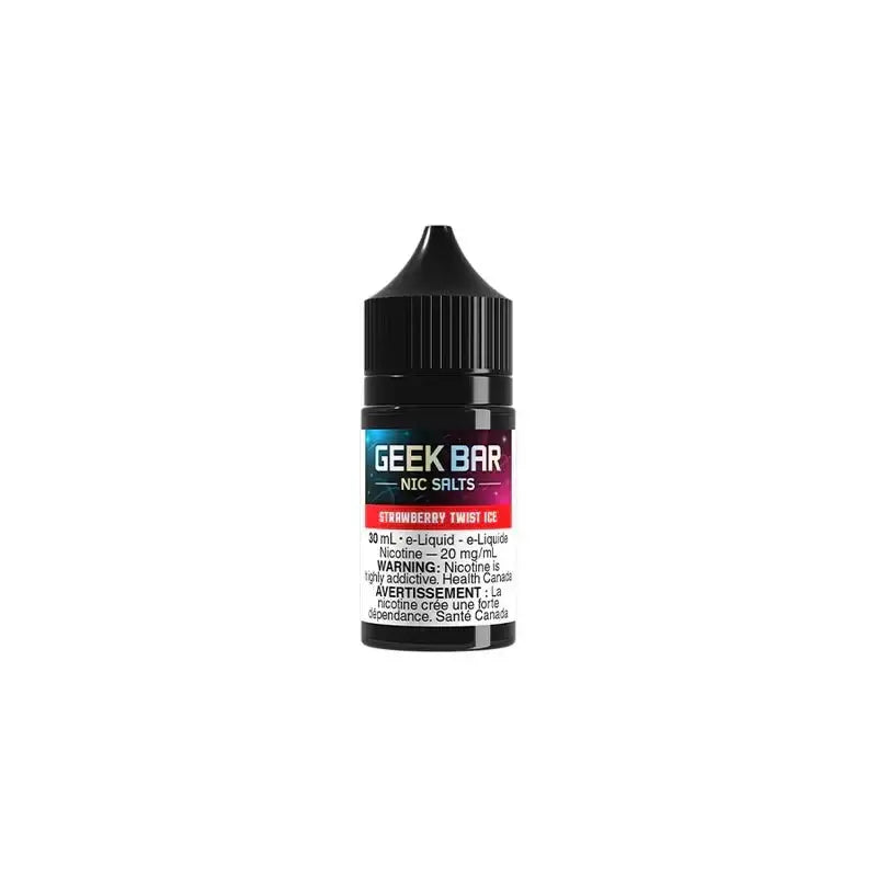 Geek Bar - Strawberry Twist Ice - 30mL Salt Nic E-Liquid - Salt Nic E-Liquid - Vapeshop Mania