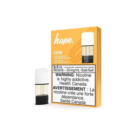 Hope STLTH Compatible Pod 3-Pack - Creme - Prefilled Pod - Vapeshop Mania