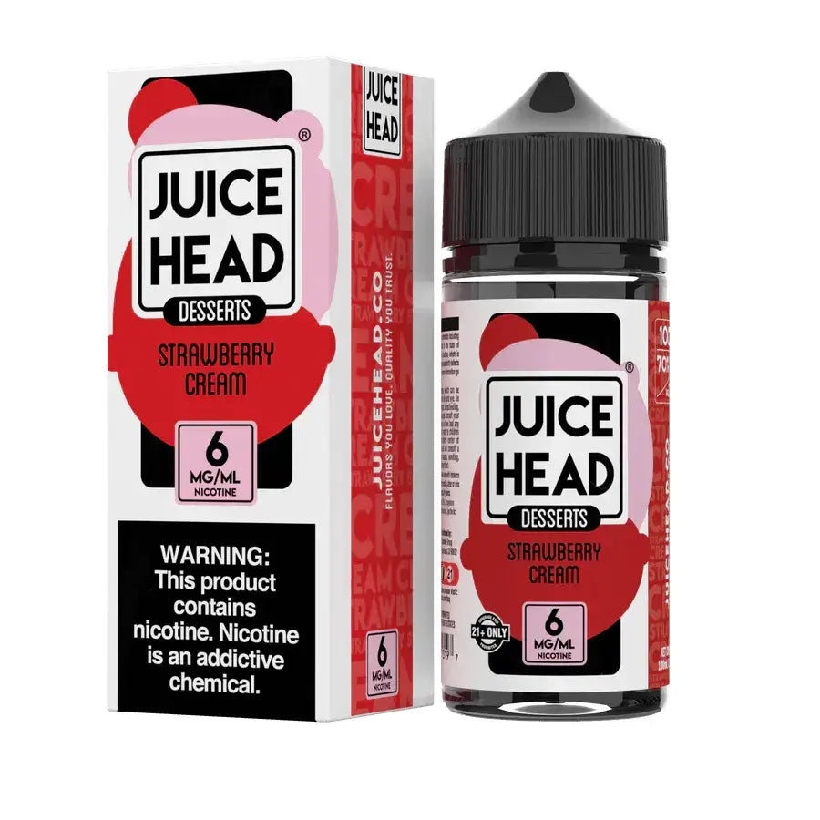 Juice Head - Desserts Strawberry Bliss - E-liquide 100 ml