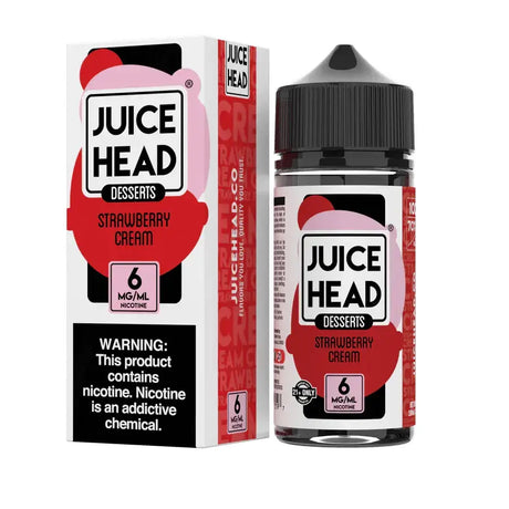 Juice Head - Desserts Strawberry Bliss - E-liquide 100 ml