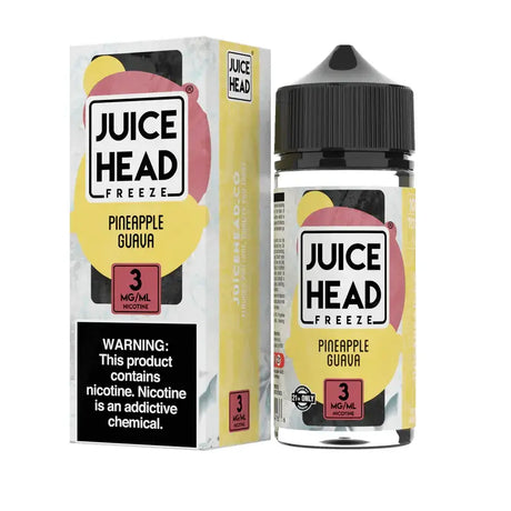 Juice Head - Ananas-Goyave FREEZE - E-liquide 100 ml
