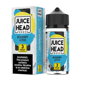 Juice Head - Blueberry Lemon FREEZE - 100mL E-Liquid - Freebase E-Liquid - Vapeshop Mania