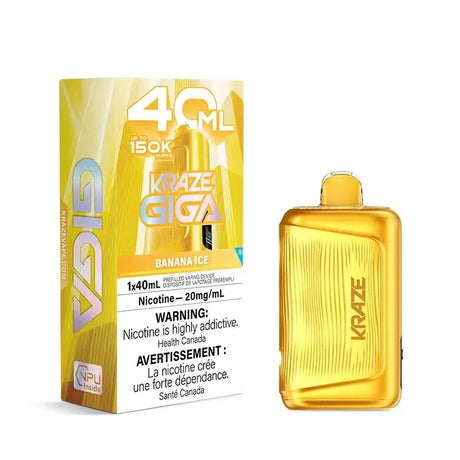 Kraze Giga 150K - Banana Ice
