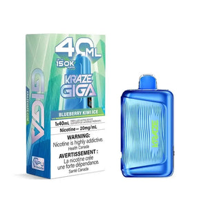 Kraze Giga 150K - Blueberry Kiwi Ice