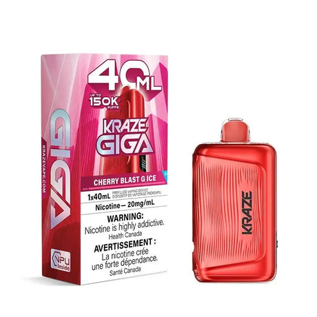 Kraze Giga 150K - Cherry Blast G Ice