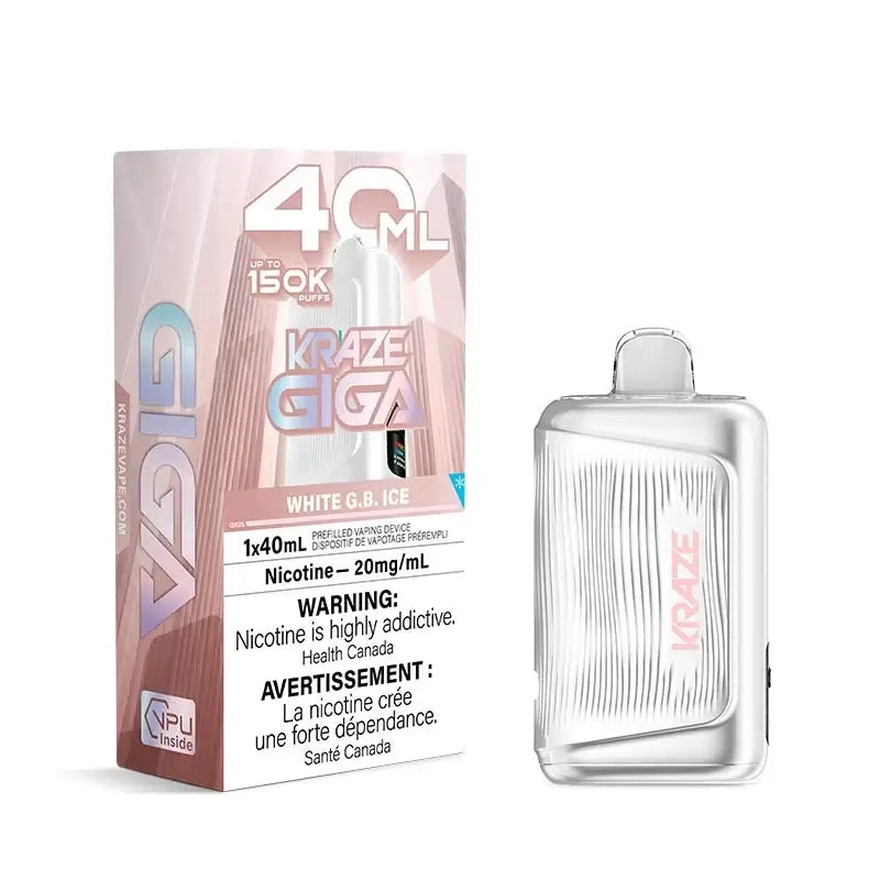 Kraze Giga 150K - White G.B. Ice