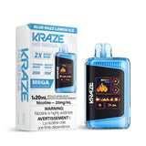 Kraze HD Mega 20K - Blue Razz Lemon Ice