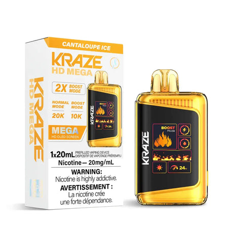 Kraze HD Mega 20K - Cantaloupe Ice
