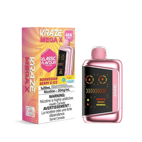 Kraze Mega X 48K - Norwegian Berry G Ice