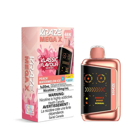 Kraze Mega X 48K - Peach Watermelon Ice
