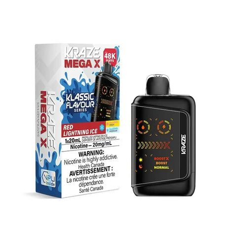 Kraze Mega X 48K - Red Lightning Ice