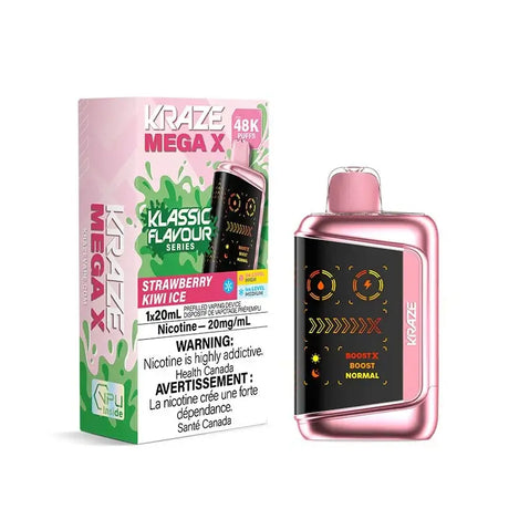 Kraze Mega X 48K - Strawberry Kiwi Ice