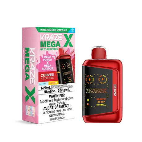 Kraze Mega X 48K - Watermelon Wave Ice