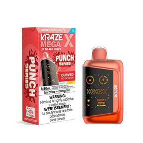 Kraze Mega X 48K - White Peach KO Ice