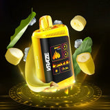 Kraze HD Mega 20K - Banana Ice - Vape jetable - Vapeshop Mania