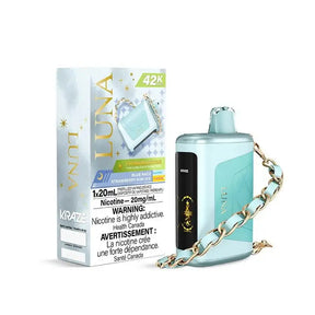 Kraze Luna 42K - Blue Razz Strawberry Kiwi Ice - Vape jetable - Vapeshop Mania