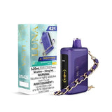 Kraze Luna 42K - Blueberry Mint Frost - Vape jetable - Vapeshop Mania