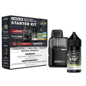 Level X G2 Starter Kit - Flavour Beast - Wild White Grape Ice