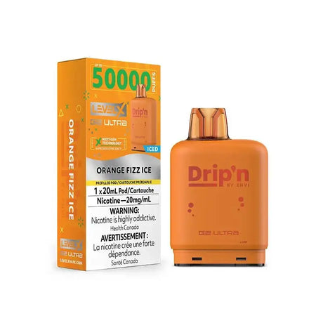 Level X G2 Ultra 50K Pod - Drip'n - Orange Fizz Ice