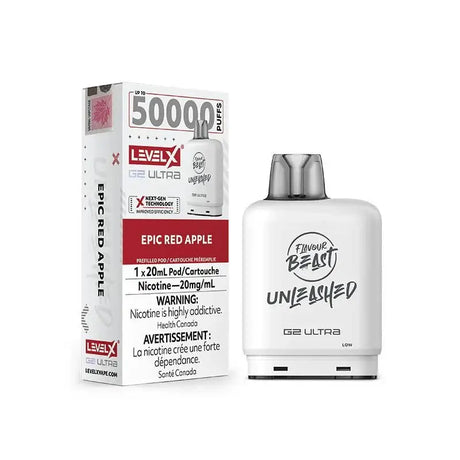 Pod Level X G2 Ultra 50K - Unleashed - Rouge Epic Apple