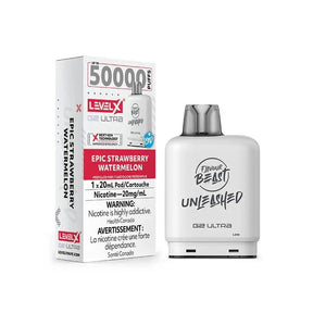 Level X G2 Ultra 50K Pod - Unleashed - Epic Strawberry Watermelon Ice
