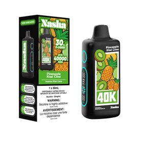 Nasha 40K - Ananas Kiwi Citron vert - Vape jetable - Vapeshop Mania