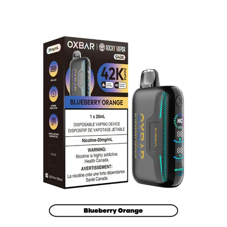OXBAR G42K - Blueberry Orange - Disposable Vape - Vapeshop Mania