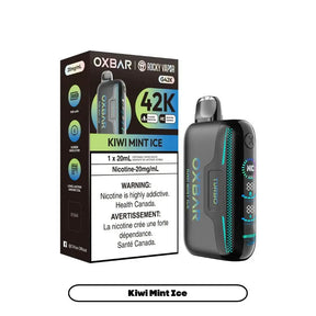 OXBAR G42K - Kiwi Menthe Glacée - Vape jetable - Vapeshop Mania