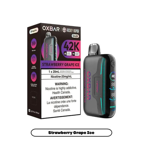OXBAR G42K - Strawberry Grape Ice - Disposable Vape - Vapeshop Mania