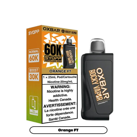 OxBar SVOPP 60K Pod - Orange FT