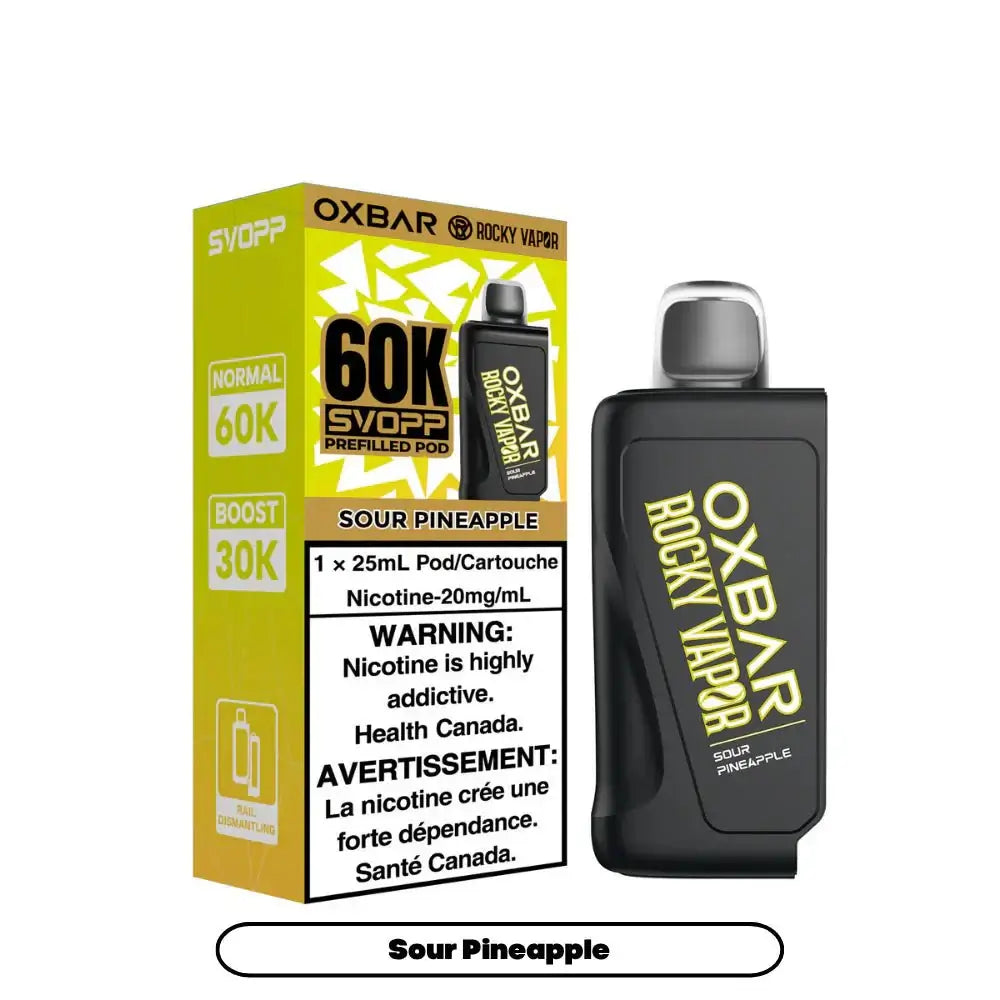 Pod OxBar SVOPP 60K - Ananas acidulé