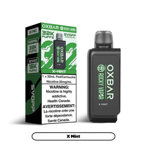 OxBar SVOPP 32K Pod - X Mint - Prefilled Pod - Vapeshop Mania