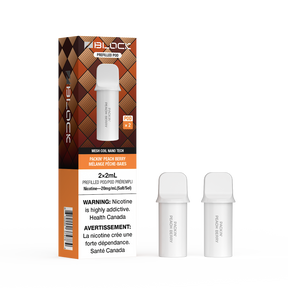 ZBlock 2mL Pod 2-Pack - Packin Peach Berry - Prefilled Pod - Vapeshop Mania