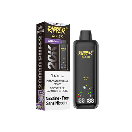 Ripper SLEEK 20K 0 mg - Grape Ice