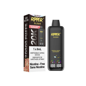 Ripper SLEEK 20K 0 mg - Pêche pétillante et framboise