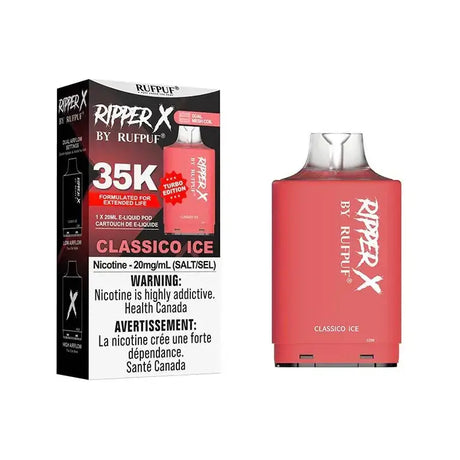 Ripper X 35K Pod - Classico Ice - Prefilled Pod - Vapeshop Mania