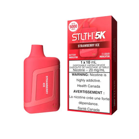 STLTH 5K - Strawberry Ice - Disposable Vape - Vapeshop Mania