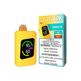 STLTH 60K - Banana Ice - Disposable Vape - Vapeshop Mania