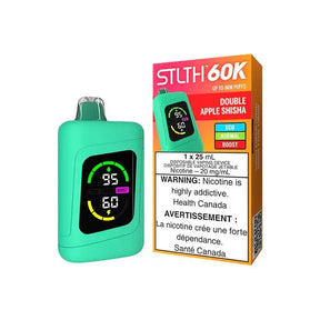 STLTH 60K - Double Apple Shisha - Disposable Vape - Vapeshop Mania