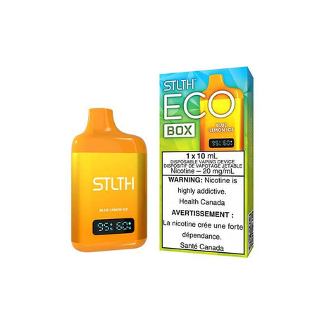 STLTH ECO BOX - Blue Lemon Ice - Disposable Vape - Vapeshop Mania