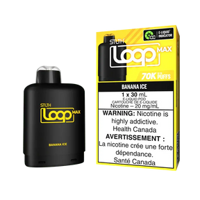 STLTH Loop Max Pod - Banana Ice - Pod prérempli - Vapeshop Mania
