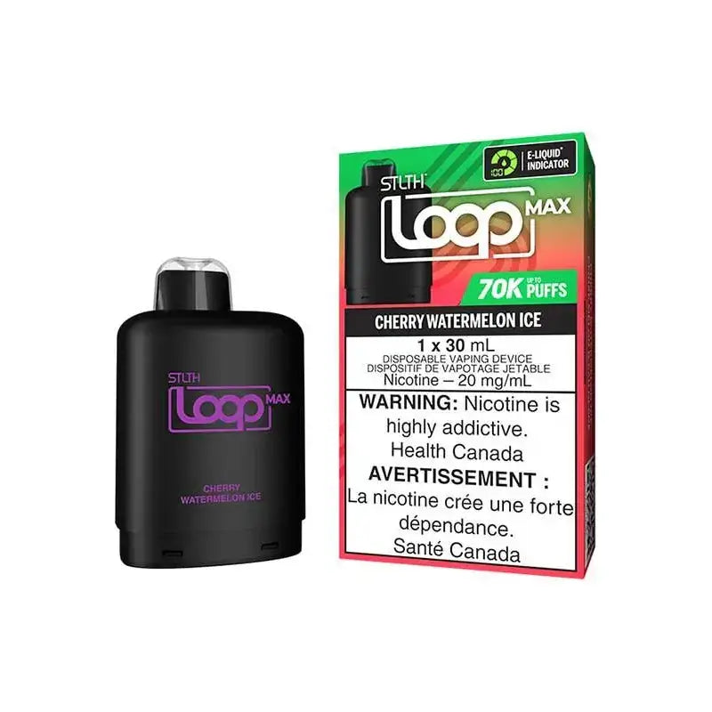 STLTH Loop Max Pod - Cherry Watermelon Ice - Prefilled Pod - Vapeshop Mania