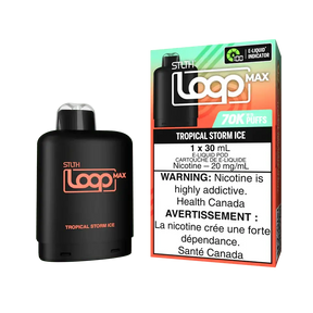 STLTH Loop Max Pod - Tropical Storm Ice - Pod prérempli - Vapeshop Mania