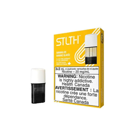 STLTH Pod 3-Pack - Banana Ice - Prefilled Pod - Vapeshop Mania